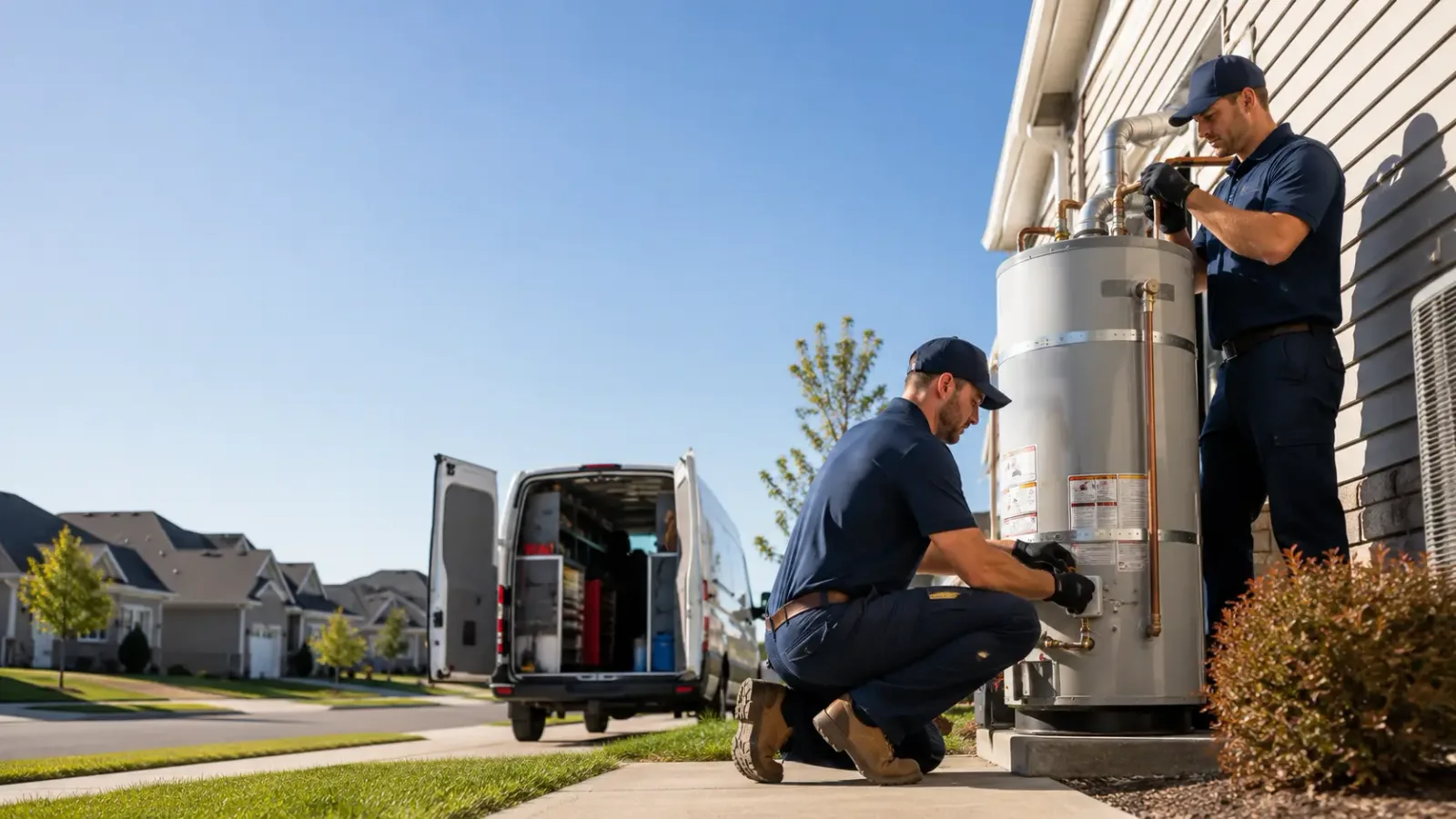 Water Heater Installation in Dillonvale, OH